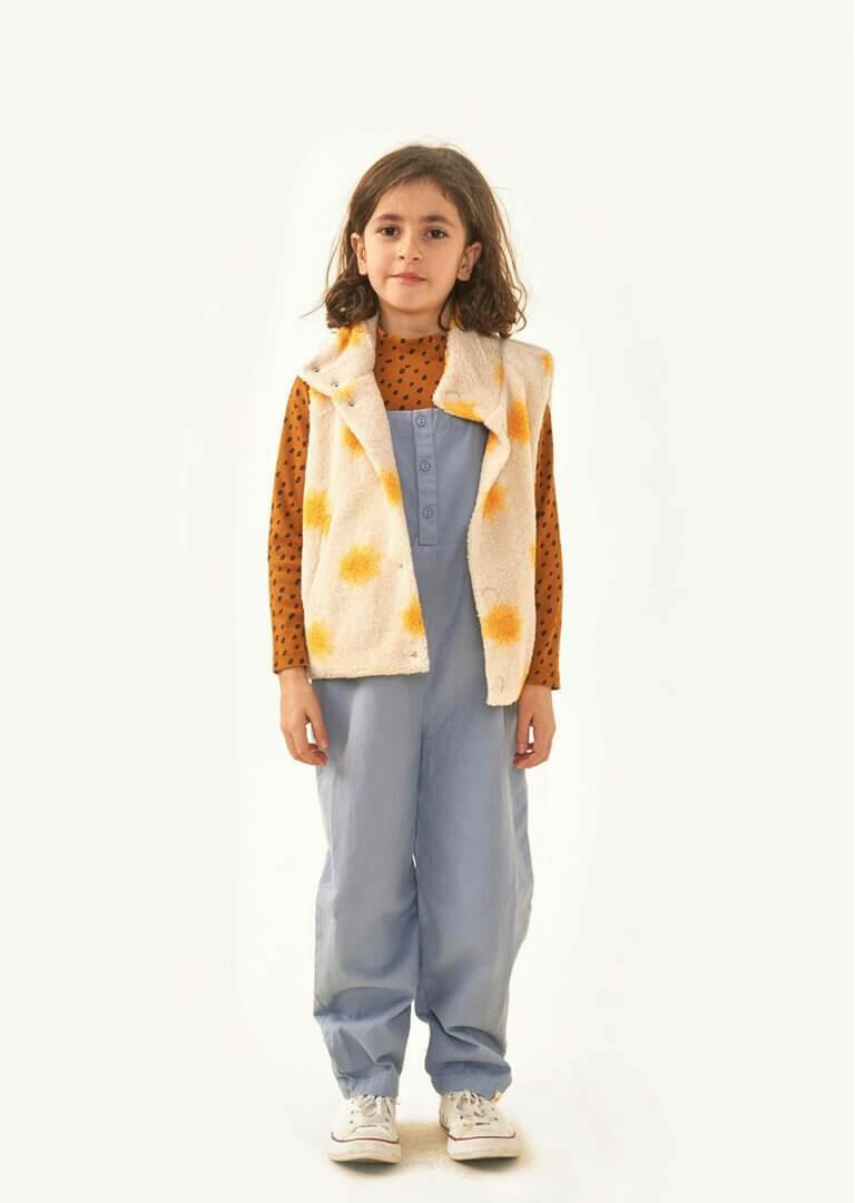 Tinycottons Sunny Sherpa Vest - Jackets|Coats|Hoodies - 10 - 11Y