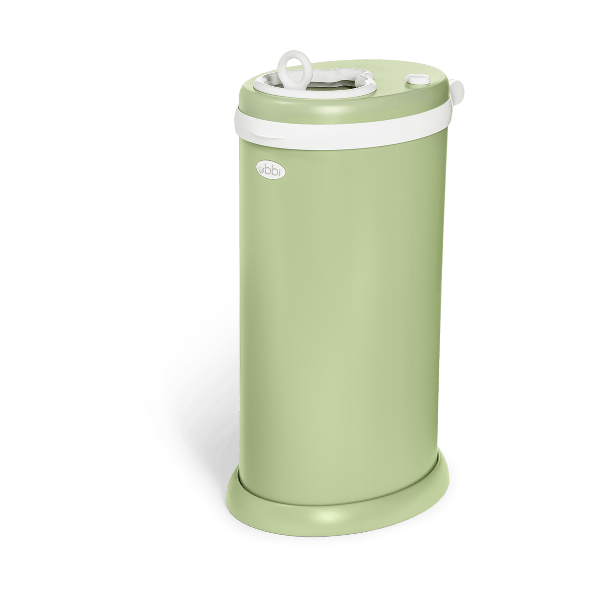 Ubbi Steel Diaper Pail - Matte Lily Pad - Nappy Bins and Refills - 