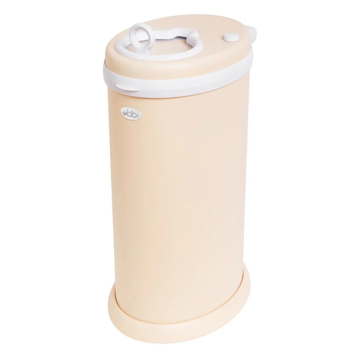 Shop Ubbi Steel Diaper Pail – Matte Oat Milk NZ | Premium Nappy Bins and Refills for School Kids