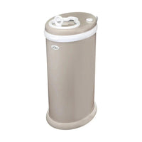 Shop Ubbi Steel Diaper Pail – Matte Taupe NZ | Premium Nappy Bins and Refills for School Kids