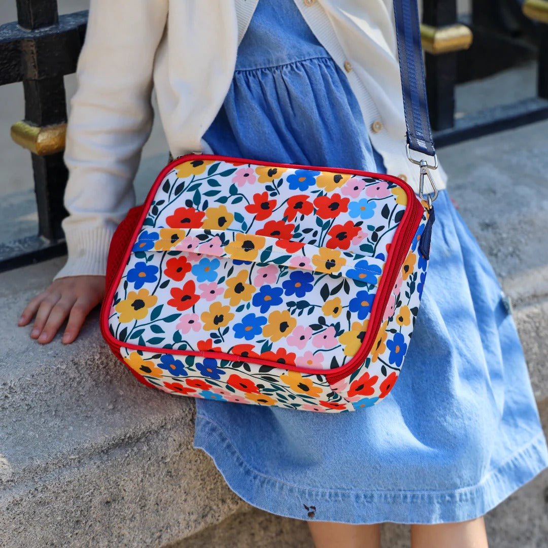 Yumbox Classic Lunch Bag – Poppy Flowers - Lunch Bag - 