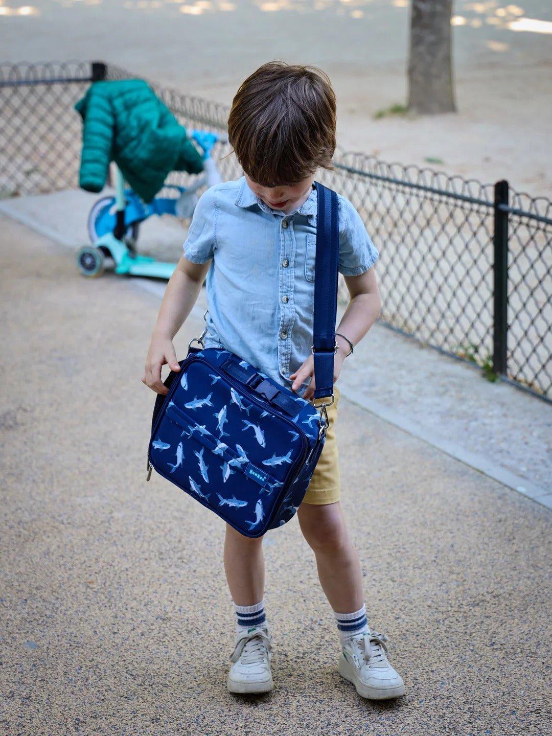 Yumbox Classic Lunch Bag – Shark - Lunch Bag - 