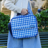 Yumbox Classic Lunch Bag – Vichy Blue - Lunch Bag - 