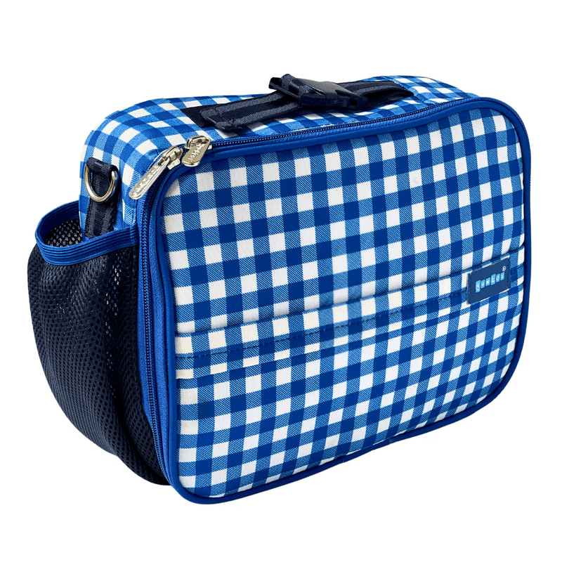 Yumbox Classic Lunch Bag – Vichy Blue - Lunch Bag - 