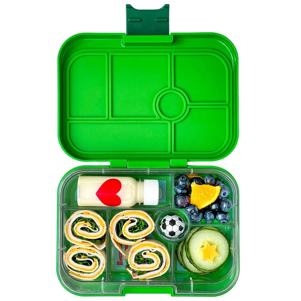 Shop Yumbox Original Leakproof Bento Lunch Box - Jurassic Green NZ | Premium Lunch Boxes for School Kids