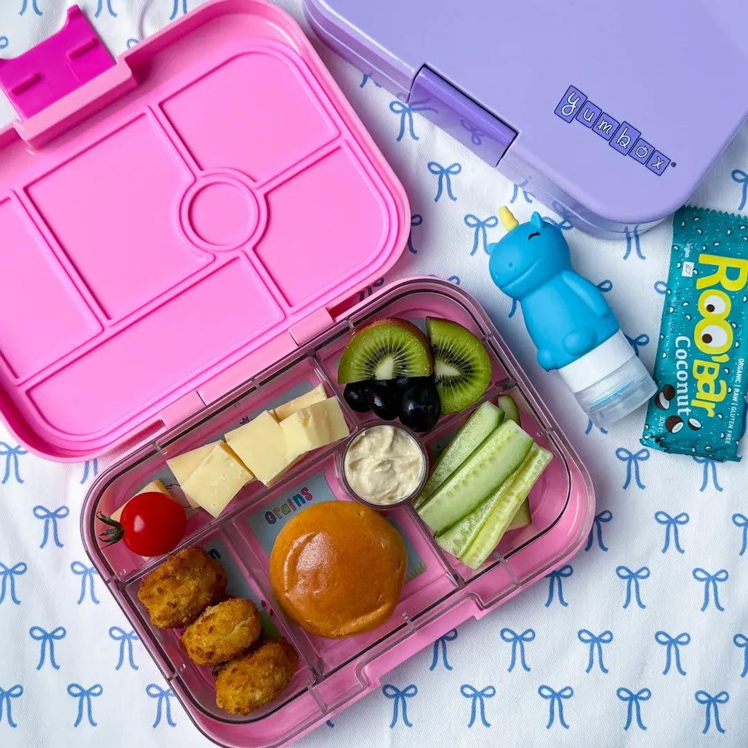 Yumbox Original Leakproof Bento Lunch Box - Unicorn Power Pink Lunch Boxes for kids