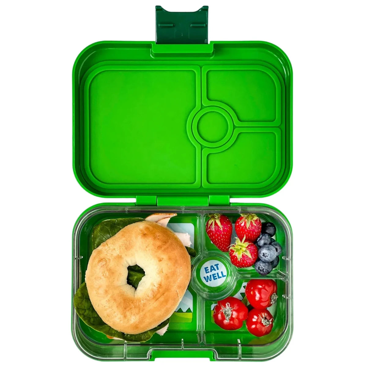 Shop Yumbox Panino Leakproof Bento Lunch Box - Jurassic Green NZ | Premium Lunch Boxes for School Kids