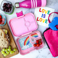 Shop Yumbox Panino Leakproof Bento Lunch Box - Power Pink NZ | Premium Lunch Boxes for School Kids