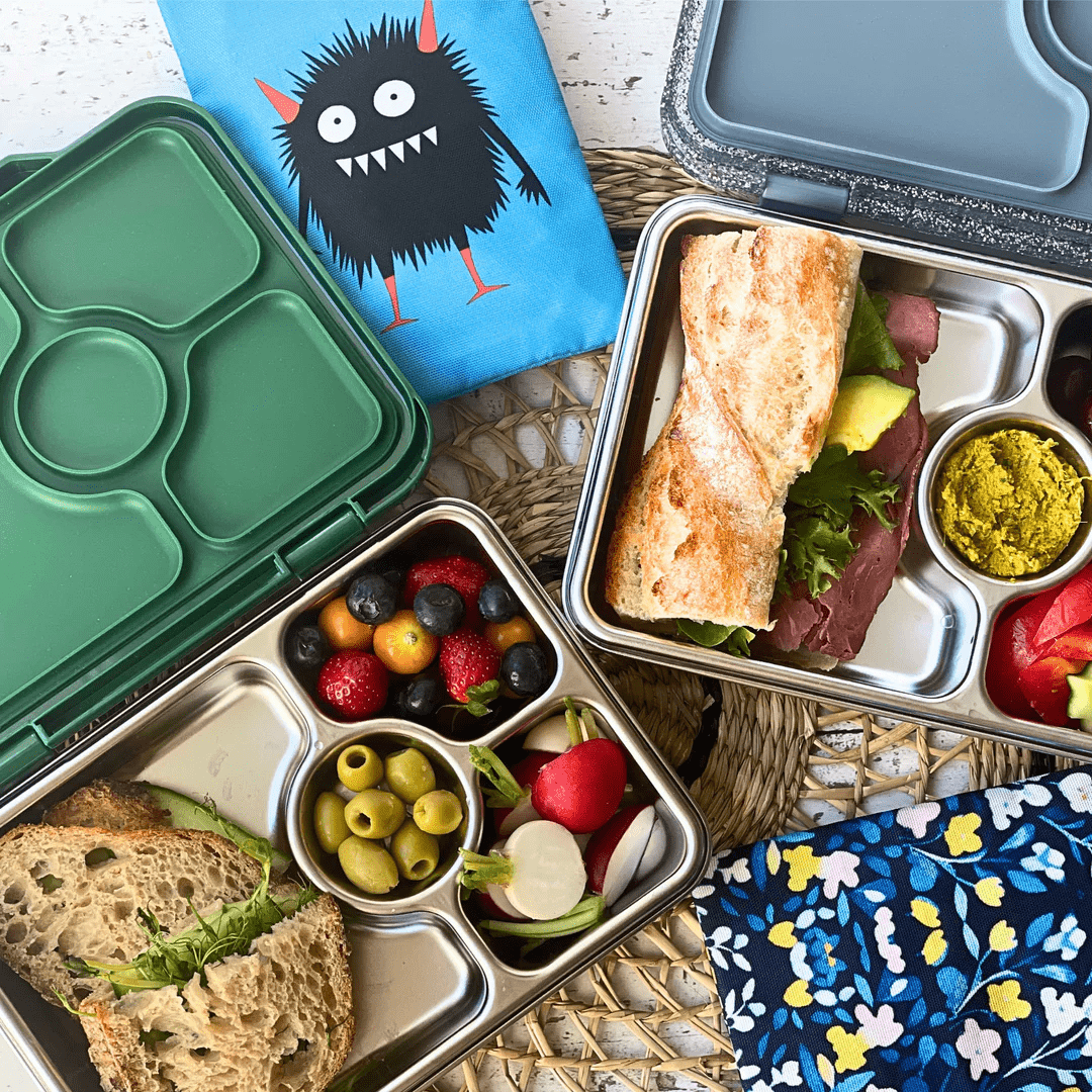 Yumbox Pret Stainless Steel Leakproof Bento Lunch Box - Dublin Green - Lunch Boxes - Large Lunch Box