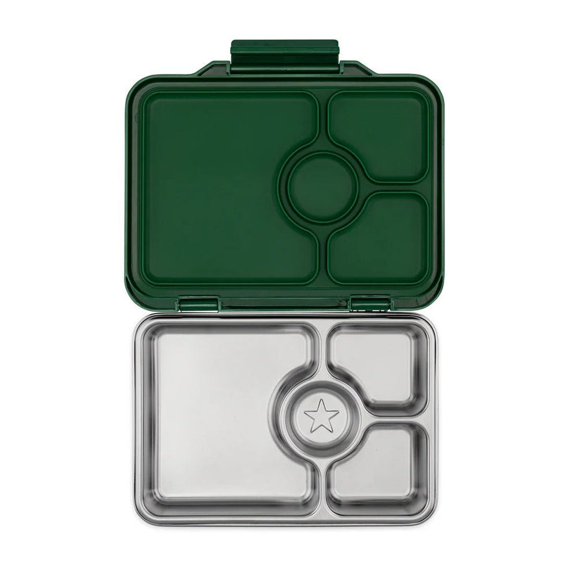 Yumbox Pret Stainless Steel Leakproof Bento Lunch Box - Dublin Green - Lunch Boxes - Large Lunch Box