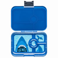 Shop Yumbox Tapas 4C Blue Lunch Box | Leakproof Bento Box for Kids NZ NZ | Premium Lunch Boxes for School Kids