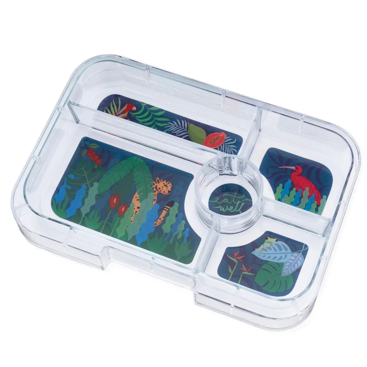 Shop Yumbox Tapas 5C Blue Lunch Box | Leakproof Bento Box for Kids NZ NZ | Premium Lunch Boxes for School Kids