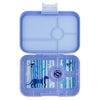 Yumbox Tapas Bento Lunch Box - 4 Compartment With NYC Tray - Hazy Blue - Lunch Boxes - Large Lunch Box