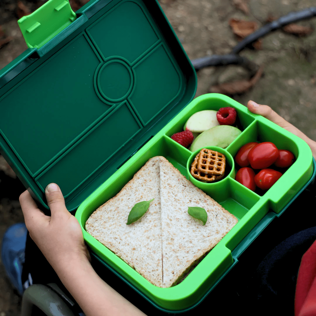 Yumbox Tapas Bento Lunch Box - Palm Green - Lunch Boxes - Large Lunch Box