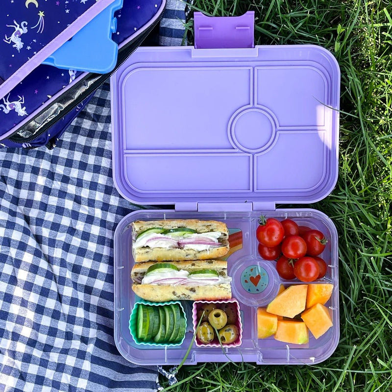 Yumbox Tapas Bento Lunch Box - Seville Purple - Lunch Boxes - Large Lunch Box