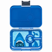 Yumbox Tapas Leakproof Bento lunch box 4 - Compartment Food Tray (Carlo Blue) - Lunch Boxes - Large Lunch Box