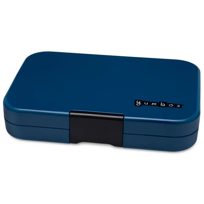 Yumbox Tapas Leakproof Bento lunch box 4 - Compartment Food Tray (Carlo Blue) - Lunch Boxes - Large Lunch Box