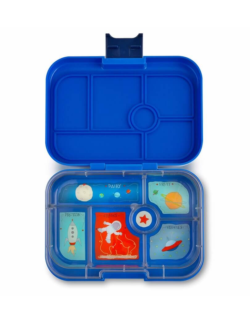 Yumbox Original 6-Compartment Leakproof Bento Lunch Box (Neptune Blue) -HYPHEN KIDS