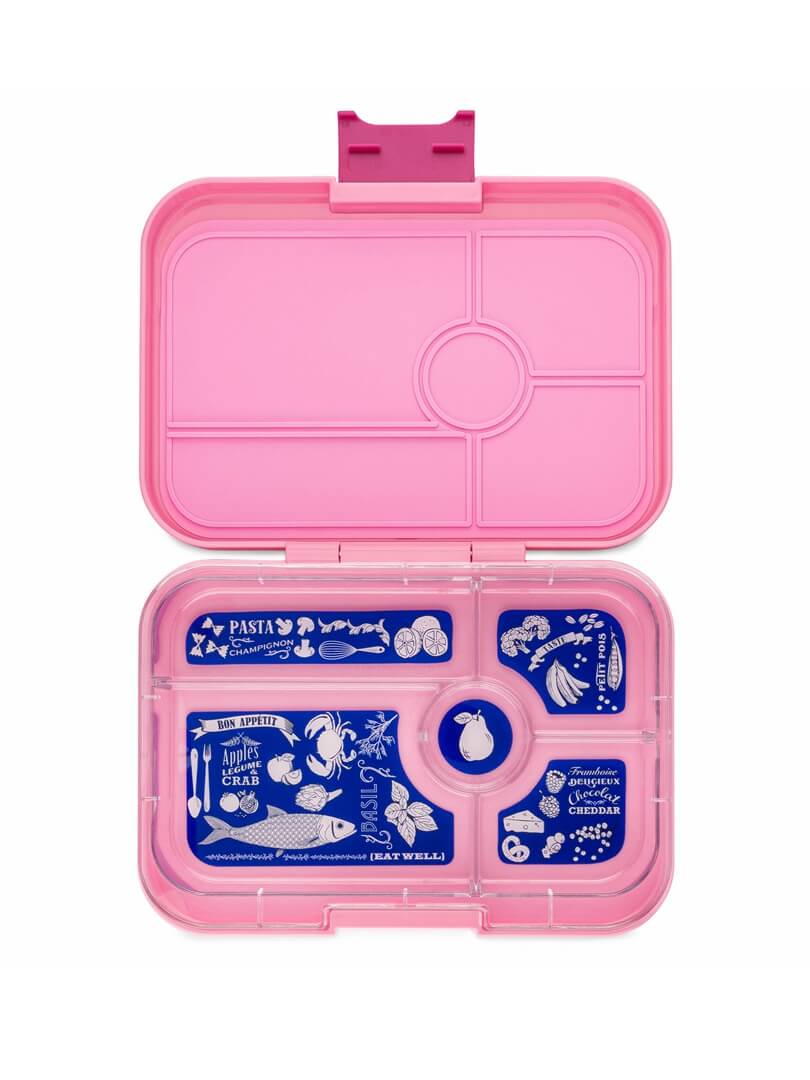 Yumbox Tapas Larger Size Leakproof Bento lunch box 5-Compartment Food Tray (Pink) -HYPHEN KIDS