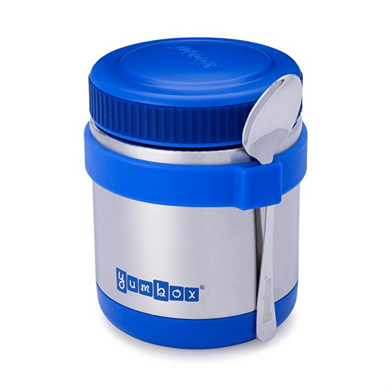 Yumbox Zuppa Thermal Food Jar With Spoon And Band - Neptune Blue - HYPHEN KIDS