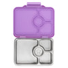 Yumbox Pret 4 Compartment Stainless Steel Leakproof Bento Lunch Box - Lavande Purple-Lunch Boxes-InsulatedLarge Lunch Box