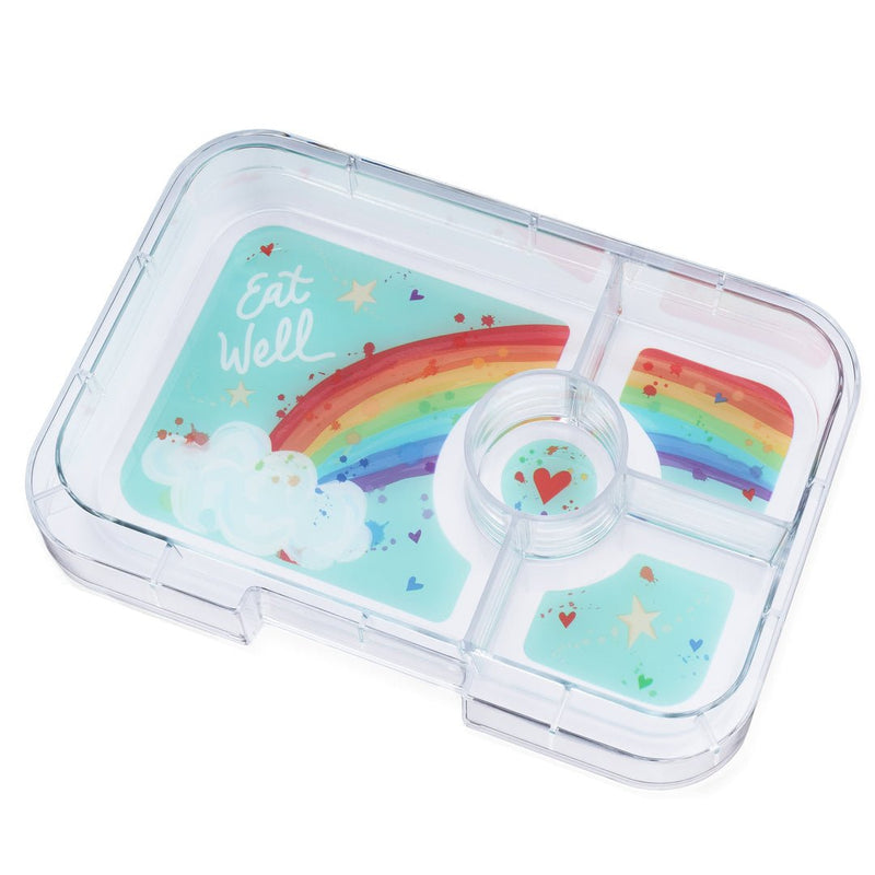 Yumbox Tapas Larger Size Leakproof Bento lunch box 4 - Compartment Food Tray (Antibes Blue) - HYPHEN KIDS