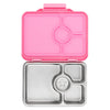 Yumbox Pret 4 Compartment Stainless Steel Leakproof Bento Lunch Box - Versilles Pink-Lunch Boxes-InsulatedLarge Lunch Box