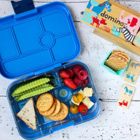 Yumbox Original Kids Bento Box - Leakproof - Surf Blue (Rocket)-Lunch Boxes-Medium Lunch Box