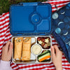 Yumbox Pret 4 Compartment Stainless Steel Leakproof Bento Lunch Box - Normandy Blue-Lunch Boxes-Insulated Large Lunch Box