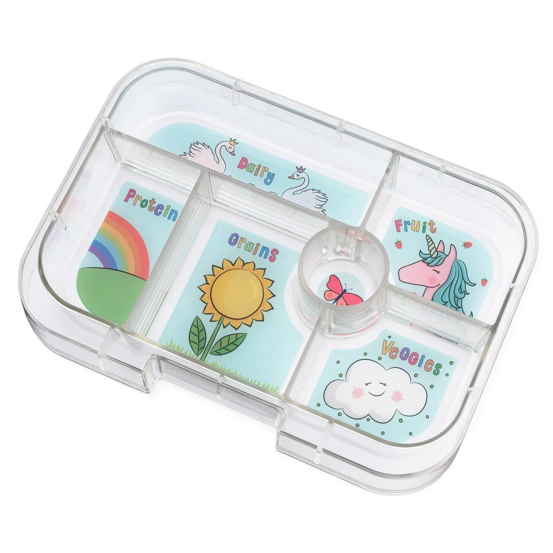Yumbox Original Kids Bento Box-Leakproof - Lavande Purple (Unicorn)-Lunch Boxes-Medium Lunch Box