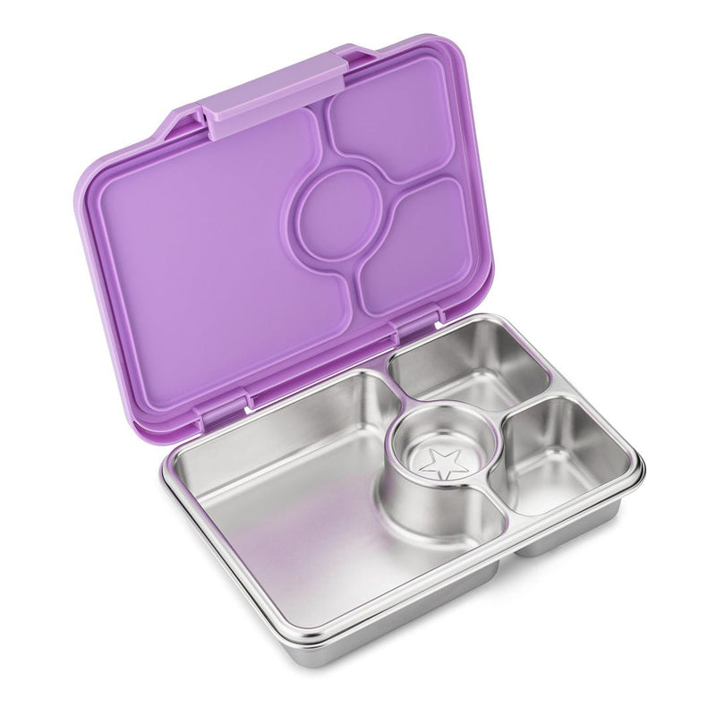 Yumbox Presto - Stainless Steel Leakproof Bento Box - Lavande Purple - HYPHEN KIDS