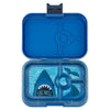 Yumbox Panino 4-Compartment Lunchbox – Shark-Lunch Boxes-Medium Lunch Box