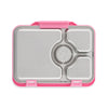 Yumbox Pret 4 Compartment Stainless Steel Leakproof Bento Lunch Box - Versilles Pink-Lunch Boxes-InsulatedLarge Lunch Box