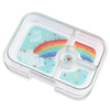 Yumbox Panino 4-Compartment Lunchbox – Rainbow-Lunch Boxes-Medium Lunch Box