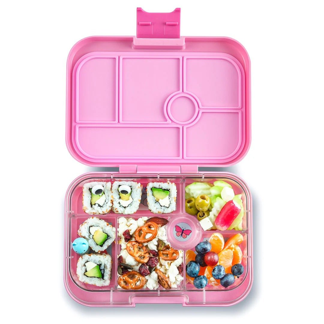 Yumbox Original Kids Bento Box - Leakproof - Power Pink (Unicorn)-Lunch Boxes-Medium Lunch Box