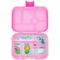 Yumbox Original Kids Bento Box - Leakproof - Power Pink (Unicorn)-Lunch Boxes-Medium Lunch Box