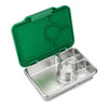 Yumbox Pret 4 Compartment Stainless Steel Leakproof Bento Lunch Box - Pomme Green-Lunch Boxes-Insulated Large Lunch Box