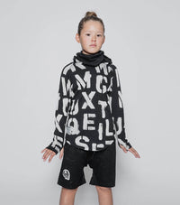Abc Ninja Shirt - Black -HYPHEN KIDS