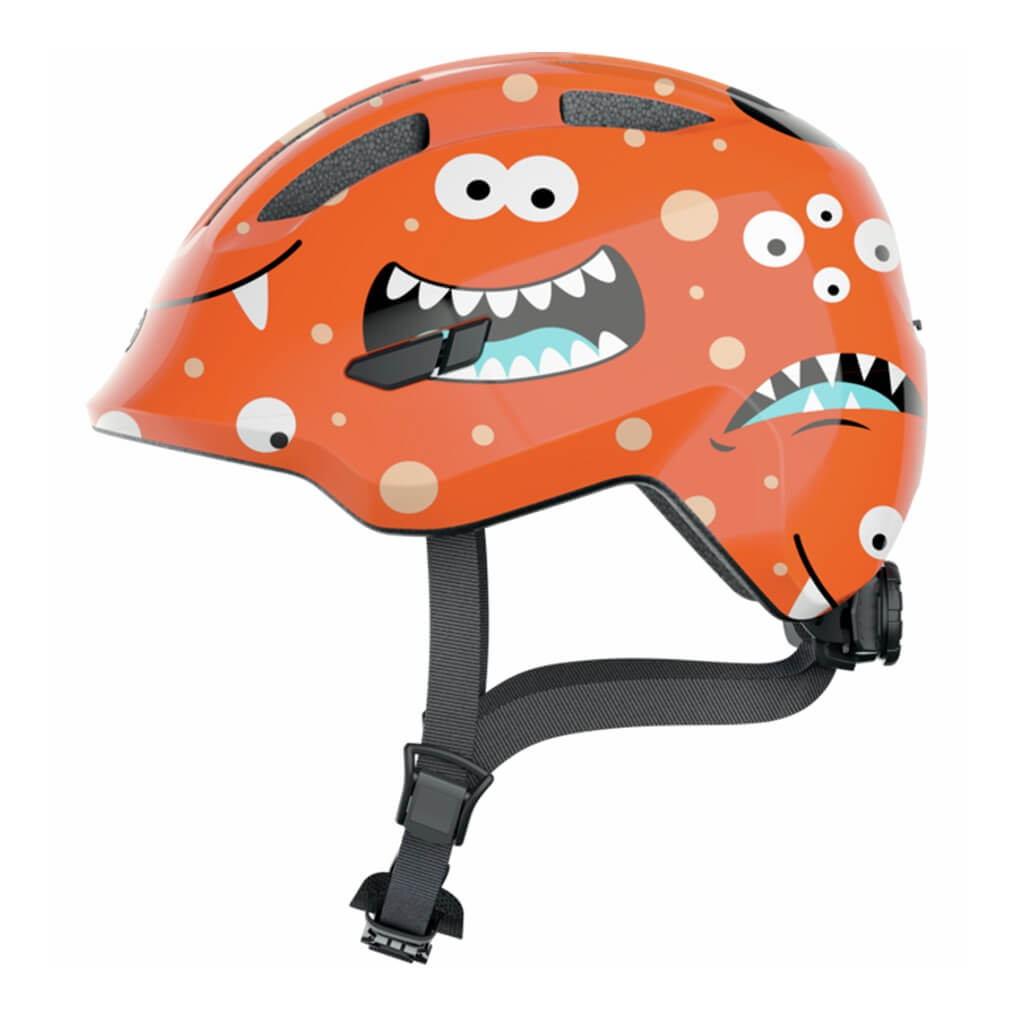 ABUS Smiley 3.0 Kids Helmet - Orange Monster -HYPHEN KIDS