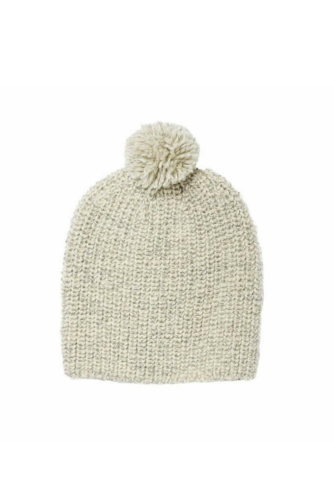 Acorn Campside Beanie Grey Marle - HYPHEN KIDS