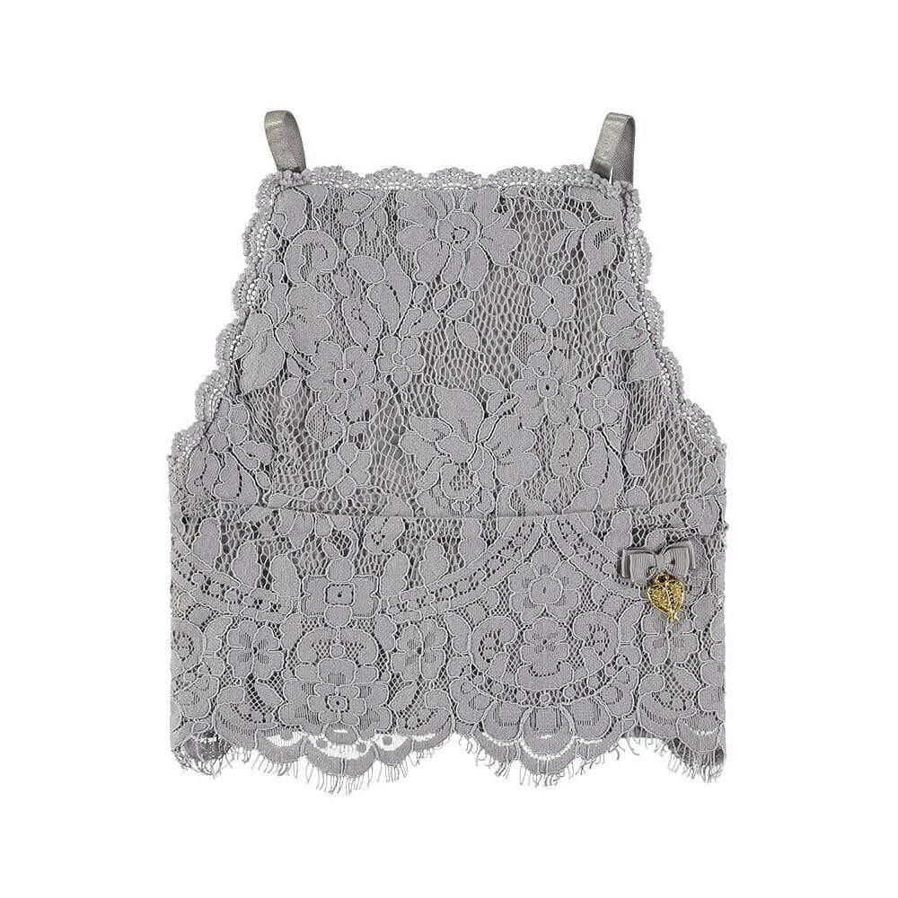 Angel's Face Annie Top - Grey - HYPHEN KIDS