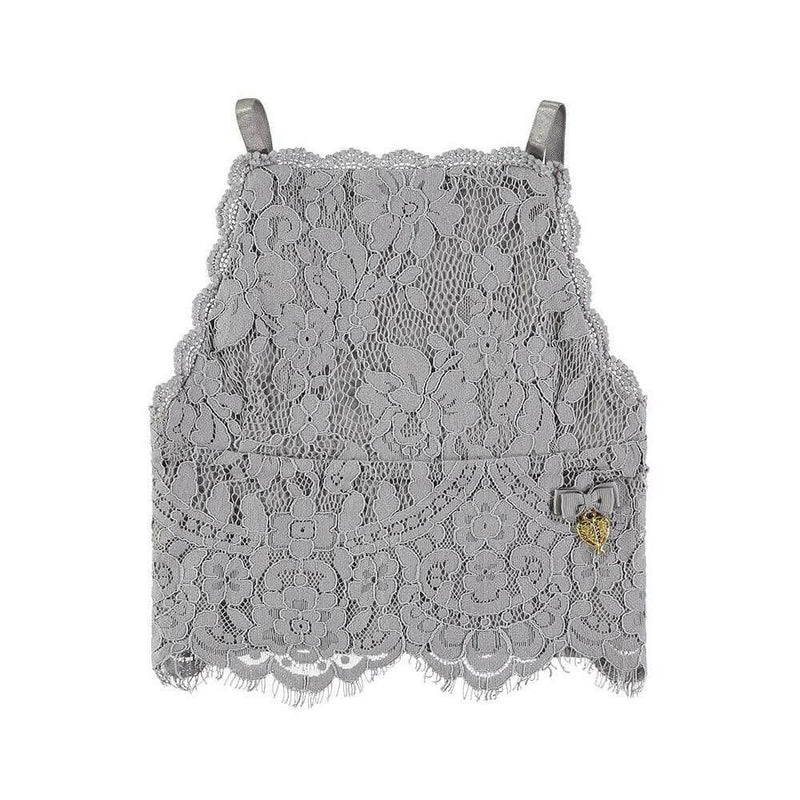 Angel's Face Annie Top - Grey - HYPHEN KIDS