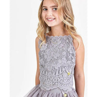 Angel's Face Annie Top - Grey - Shirts - 1 - 2Y