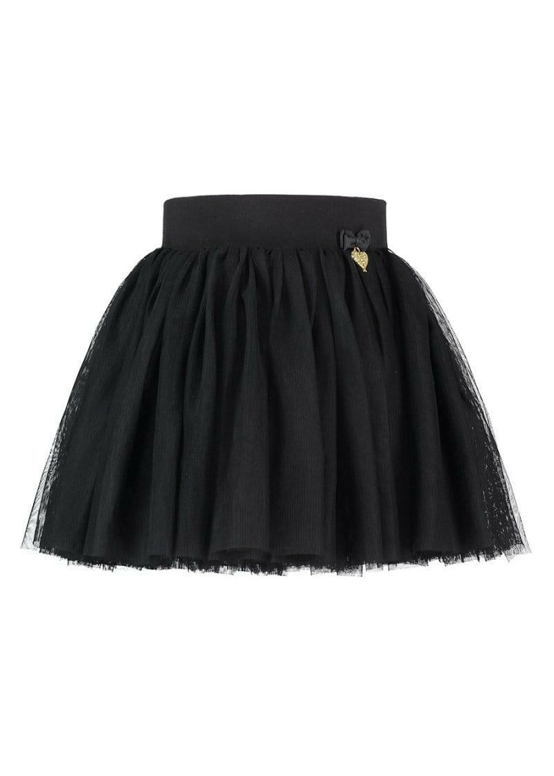 Angel's Face Princess Skirt - Black - HYPHEN KIDS
