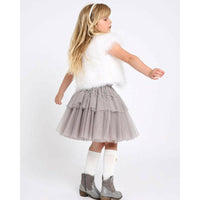 Angel's Face Snowdrop Marabou Jacket - Jackets|Coats|Hoodies - 2 - 3Y