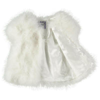 Angel's Face Snowdrop Marabou Jacket - Jackets|Coats|Hoodies - 2 - 3Y