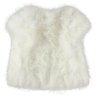 Angel's Face Snowdrop Marabou Jacket - Jackets|Coats|Hoodies - 2 - 3Y