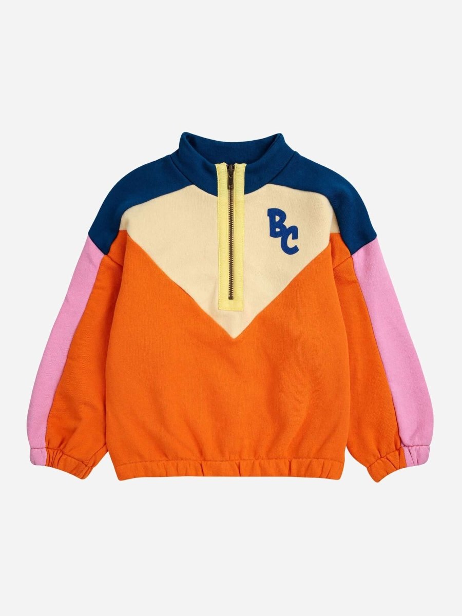 BC Color Block zipped sweatshirt -HYPHEN KIDS