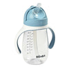 Beaba 2 In 1 Straw Learning Cup - Windy Blue - Water Bottle - not - on - sale