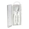 Beaba 2nd Stage Cutlery Set 2 Pirces - Light Mist - Bowls & Utensils - not - on - sale